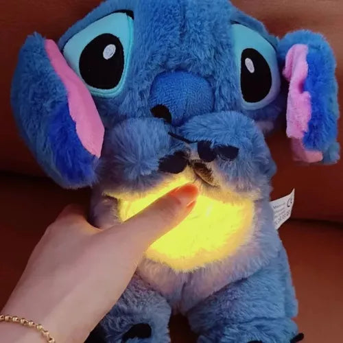 Peluche Antiestrés stitch Respira Para Dormir